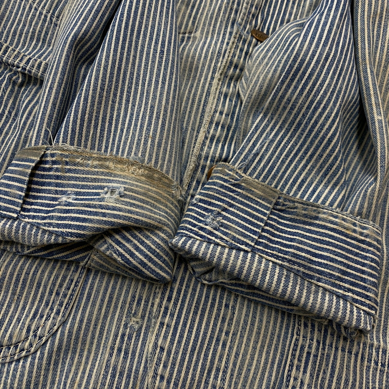 【ジャンク品】【メンズ】 PAYDAY ペイデイ 50’s VINTAGE COVERALL 50年代 ヴィンテージ カバーオール 長袖 トップス 145-260906-sa-15-teih サイズ：不明 カラー：ストライプ 万代Net店