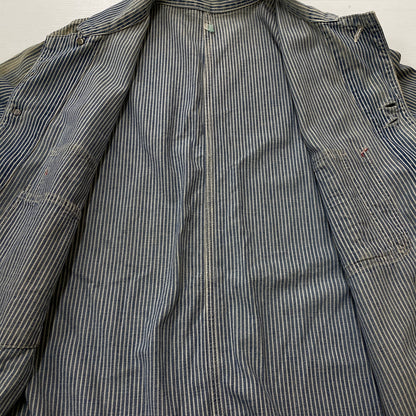 【ジャンク品】【メンズ】 PAYDAY ペイデイ 50’s VINTAGE COVERALL 50年代 ヴィンテージ カバーオール 長袖 トップス 145-260906-sa-15-teih サイズ：不明 カラー：ストライプ 万代Net店