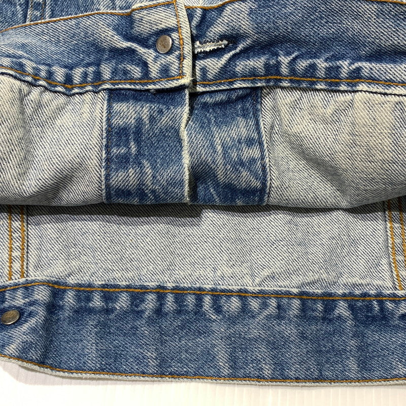 【中古品】【メンズ】 LEVI'S リーバイス 80’s VINTAGE DENIM JACKET 527 70506-0217 80年代 ヴィンテージ デニム ジャケット アウター 145-260903-sa-04-teih サイズ：38 カラー：インディゴ 万代Net店