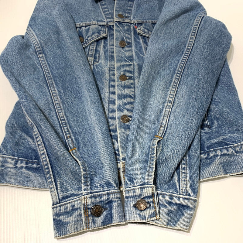 【中古品】【メンズ】 LEVI'S リーバイス 80’s VINTAGE DENIM JACKET 527 70506-0217 80年代 ヴィンテージ デニム ジャケット アウター 145-260903-sa-04-teih サイズ：38 カラー：インディゴ 万代Net店