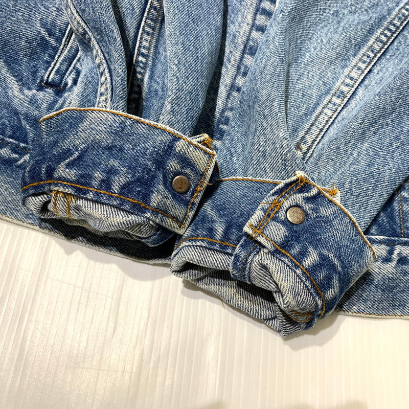 【中古品】【メンズ】 LEVI'S リーバイス 80’s VINTAGE DENIM JACKET 527 70506-0217 80年代 ヴィンテージ デニム ジャケット アウター 145-260903-sa-04-teih サイズ：38 カラー：インディゴ 万代Net店