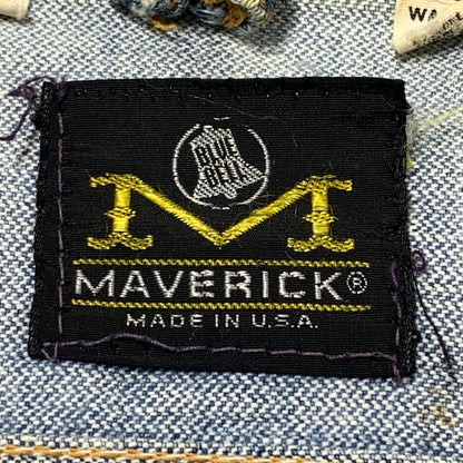 【現状渡し品】【メンズ】 MAVERICK マーヴェリック 70’s VINTAGE DENIM JACKET 70年代 ヴィンテージ デニム ジャケット アウター 145-260903-sa-03-teih サイズ：40 カラー：インディゴ 万代Net店