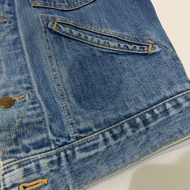 【現状渡し品】【メンズ】 MAVERICK マーヴェリック 70’s VINTAGE DENIM JACKET 70年代 ヴィンテージ デニム ジャケット アウター 145-260903-sa-03-teih サイズ：40 カラー：インディゴ 万代Net店