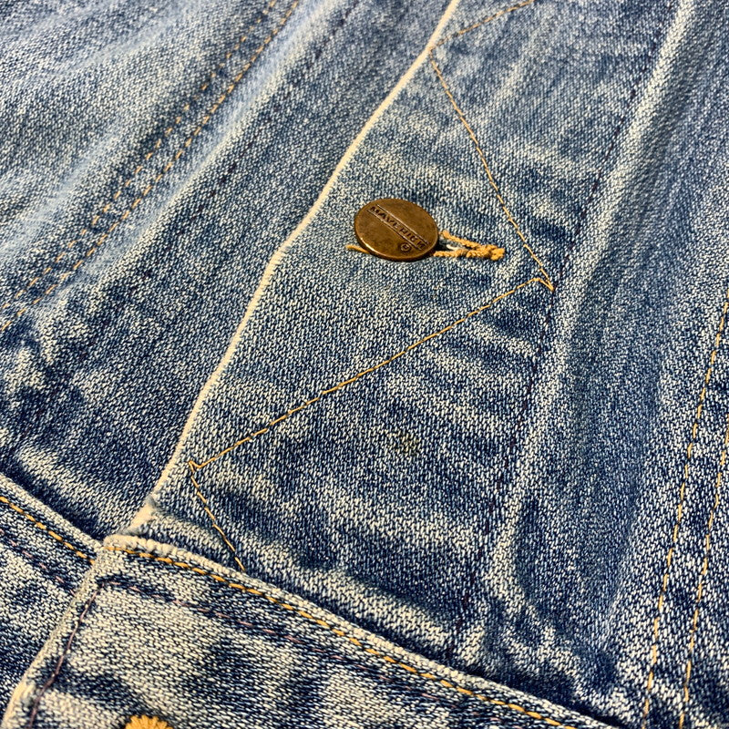 【現状渡し品】【メンズ】 MAVERICK マーヴェリック 70’s VINTAGE DENIM JACKET 70年代 ヴィンテージ デニム ジャケット アウター 145-260903-sa-03-teih サイズ：40 カラー：インディゴ 万代Net店