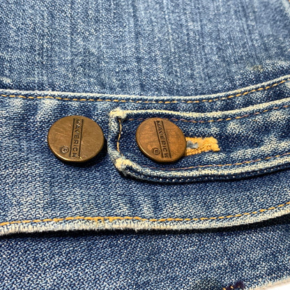 【現状渡し品】【メンズ】 MAVERICK マーヴェリック 70’s VINTAGE DENIM JACKET 70年代 ヴィンテージ デニム ジャケット アウター 145-260903-sa-03-teih サイズ：40 カラー：インディゴ 万代Net店