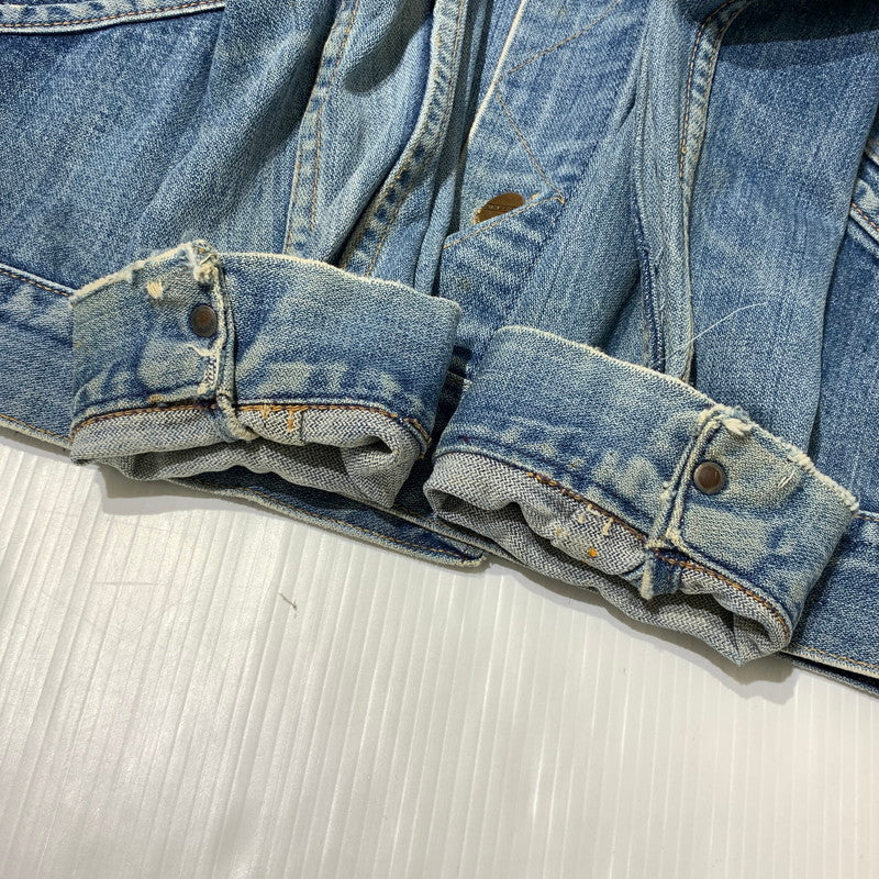 【現状渡し品】【メンズ】 MAVERICK マーヴェリック 70’s VINTAGE DENIM JACKET 70年代 ヴィンテージ デニム ジャケット アウター 145-260903-sa-03-teih サイズ：40 カラー：インディゴ 万代Net店