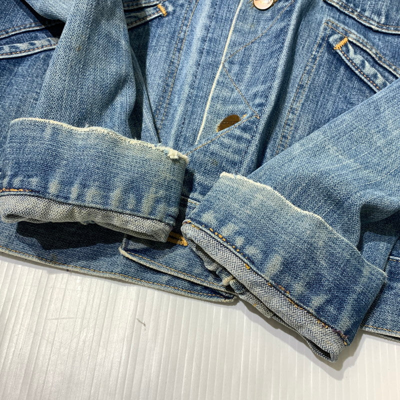 【現状渡し品】【メンズ】 MAVERICK マーヴェリック 70’s VINTAGE DENIM JACKET 70年代 ヴィンテージ デニム ジャケット アウター 145-260903-sa-03-teih サイズ：40 カラー：インディゴ 万代Net店