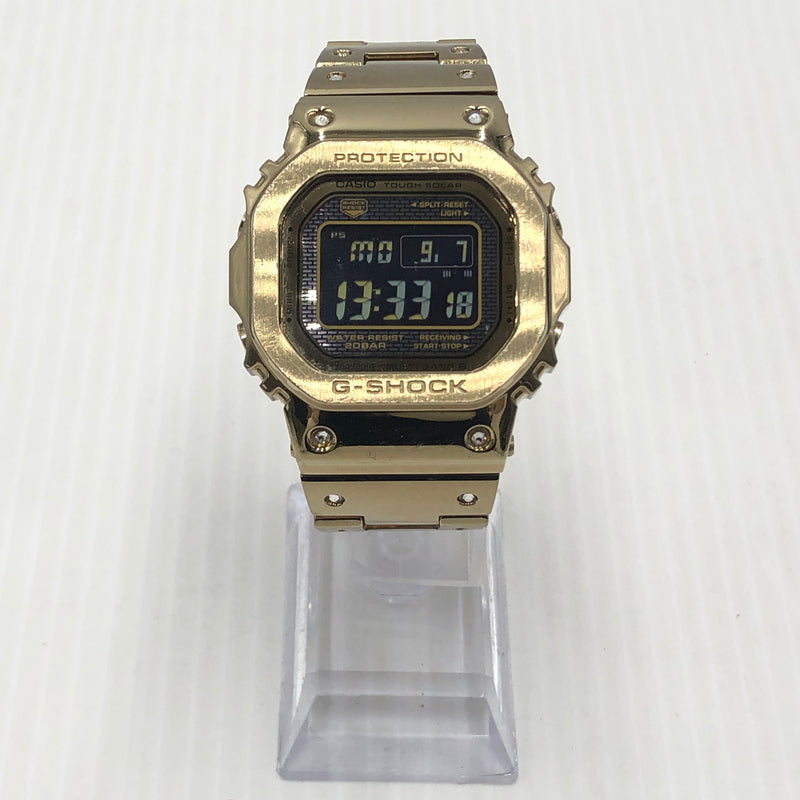 【現状渡し品】【メンズ】 CASIO カシオ G-SHOCK FULL METAL 5000 SERIES DIGITAL WRISTWATCH WATCH GMW-B5000GD-9JF ジーショック フル メタル 5000 シリーズ デジタル 腕時計 時計 196-260907-sa-09-teih カラー：ゴールド 万代Net店