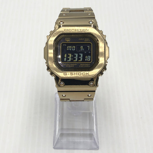 【現状渡し品】【メンズ】 CASIO カシオ G-SHOCK FULL METAL 5000 SERIES DIGITAL WRISTWATCH WATCH GMW-B5000GD-9JF ジーショック フル メタル 5000 シリーズ デジタル 腕時計 時計 196-260907-sa-09-teih カラー：ゴールド 万代Net店