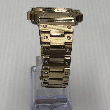 【現状渡し品】【メンズ】 CASIO カシオ G-SHOCK FULL METAL 5000 SERIES DIGITAL WRISTWATCH WATCH GMW-B5000GD-9JF ジーショック フル メタル 5000 シリーズ デジタル 腕時計 時計 196-260907-sa-09-teih カラー：ゴールド 万代Net店