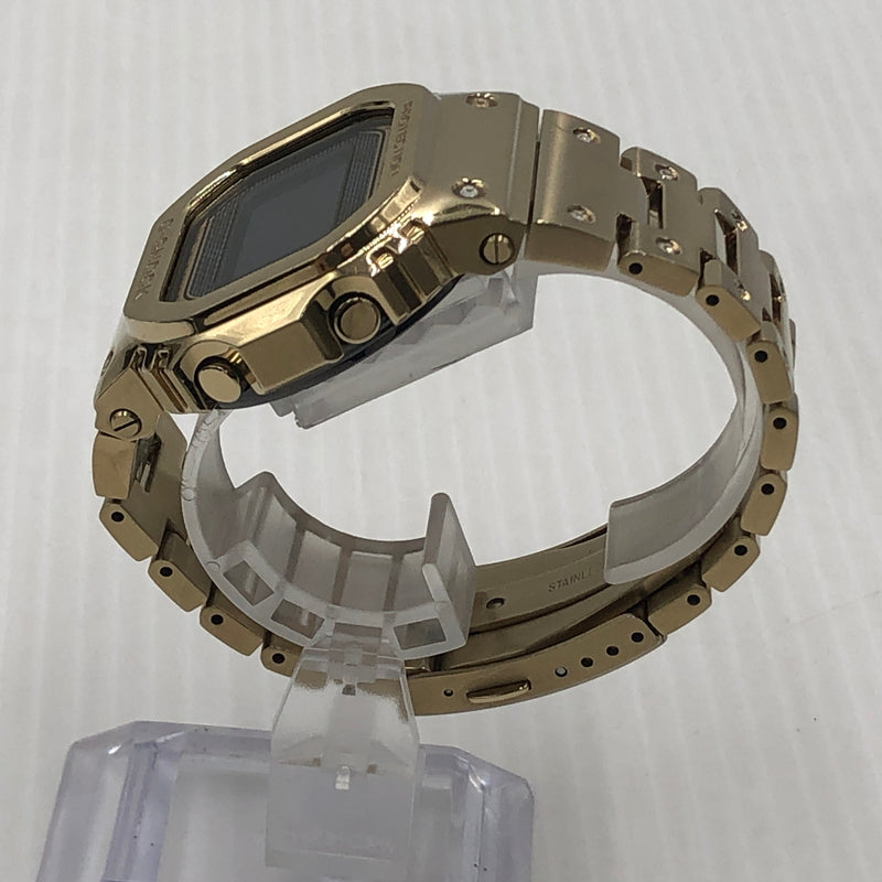 【現状渡し品】【メンズ】 CASIO カシオ G-SHOCK FULL METAL 5000 SERIES DIGITAL WRISTWATCH WATCH GMW-B5000GD-9JF ジーショック フル メタル 5000 シリーズ デジタル 腕時計 時計 196-260907-sa-09-teih カラー：ゴールド 万代Net店