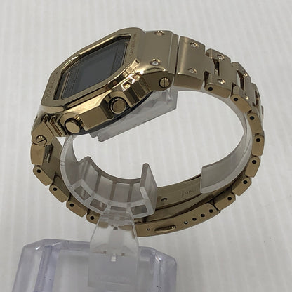 【現状渡し品】【メンズ】 CASIO カシオ G-SHOCK FULL METAL 5000 SERIES DIGITAL WRISTWATCH WATCH GMW-B5000GD-9JF ジーショック フル メタル 5000 シリーズ デジタル 腕時計 時計 196-260907-sa-09-teih カラー：ゴールド 万代Net店