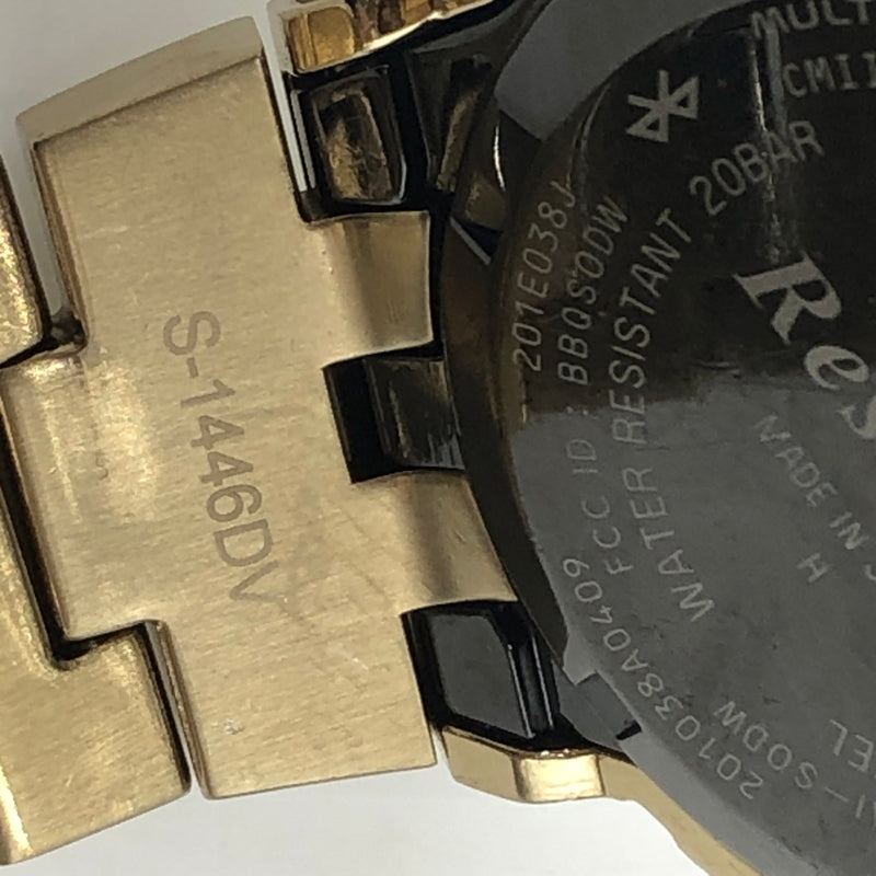 【現状渡し品】【メンズ】 CASIO カシオ G-SHOCK FULL METAL 5000 SERIES DIGITAL WRISTWATCH WATCH GMW-B5000GD-9JF ジーショック フル メタル 5000 シリーズ デジタル 腕時計 時計 196-260907-sa-09-teih カラー：ゴールド 万代Net店