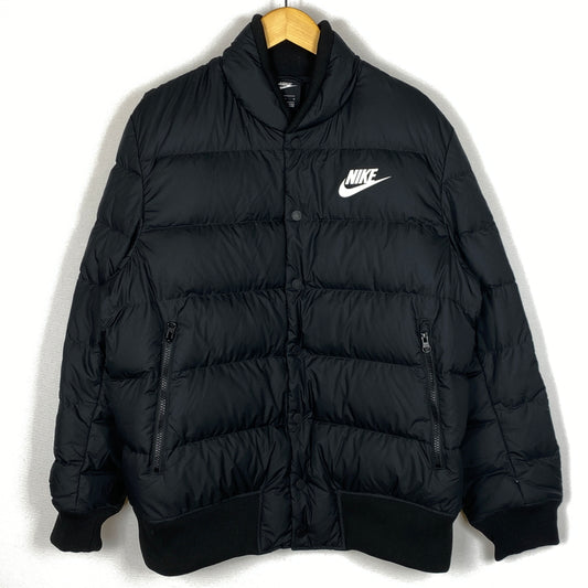 【中古品】【メンズ】 NIKE ナイキ NSW DOWN FILL BOMBR 928820-010 ナイキスポーツウェアライン ダウン フィル ボンバー アウター 148-260906-sa-14-teih サイズ：L カラー：ブラック 万代Net店