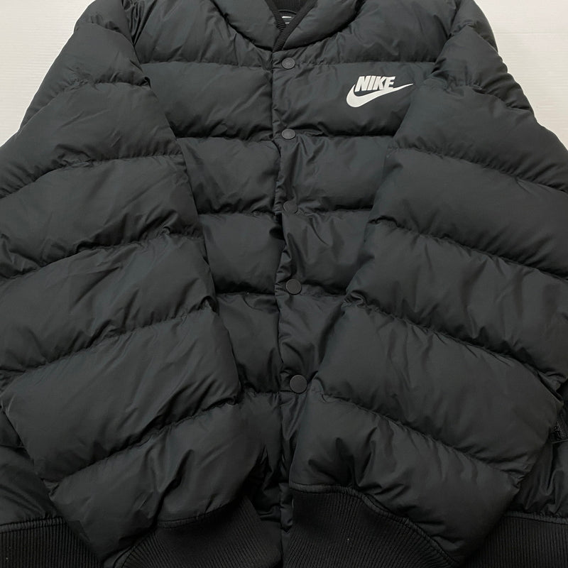 【中古品】【メンズ】 NIKE ナイキ NSW DOWN FILL BOMBR 928820-010 ナイキスポーツウェアライン ダウン フィル ボンバー アウター 148-260906-sa-14-teih サイズ：L カラー：ブラック 万代Net店