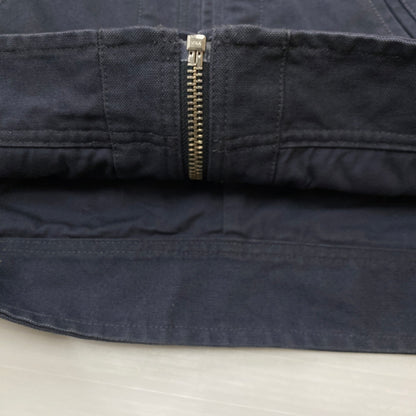 【中古品】【メンズ】 STUSSY ステューシー WORK JACKET COLLARED 115898 ワーク ジャケット カラード アウター 142-260906-sa-13-teih サイズ：S カラー：ネイビー 万代Net店