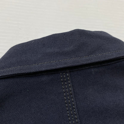 【中古品】【メンズ】 STUSSY ステューシー WORK JACKET COLLARED 115898 ワーク ジャケット カラード アウター 142-260906-sa-13-teih サイズ：S カラー：ネイビー 万代Net店