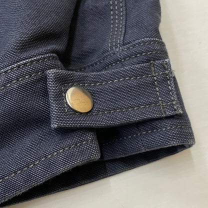 【中古品】【メンズ】 STUSSY ステューシー WORK JACKET COLLARED 115898 ワーク ジャケット カラード アウター 142-260906-sa-13-teih サイズ：S カラー：ネイビー 万代Net店