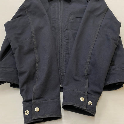 【中古品】【メンズ】 STUSSY ステューシー WORK JACKET COLLARED 115898 ワーク ジャケット カラード アウター 142-260906-sa-13-teih サイズ：S カラー：ネイビー 万代Net店