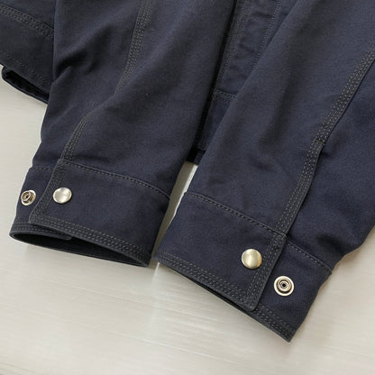 【中古品】【メンズ】 STUSSY ステューシー WORK JACKET COLLARED 115898 ワーク ジャケット カラード アウター 142-260906-sa-13-teih サイズ：S カラー：ネイビー 万代Net店