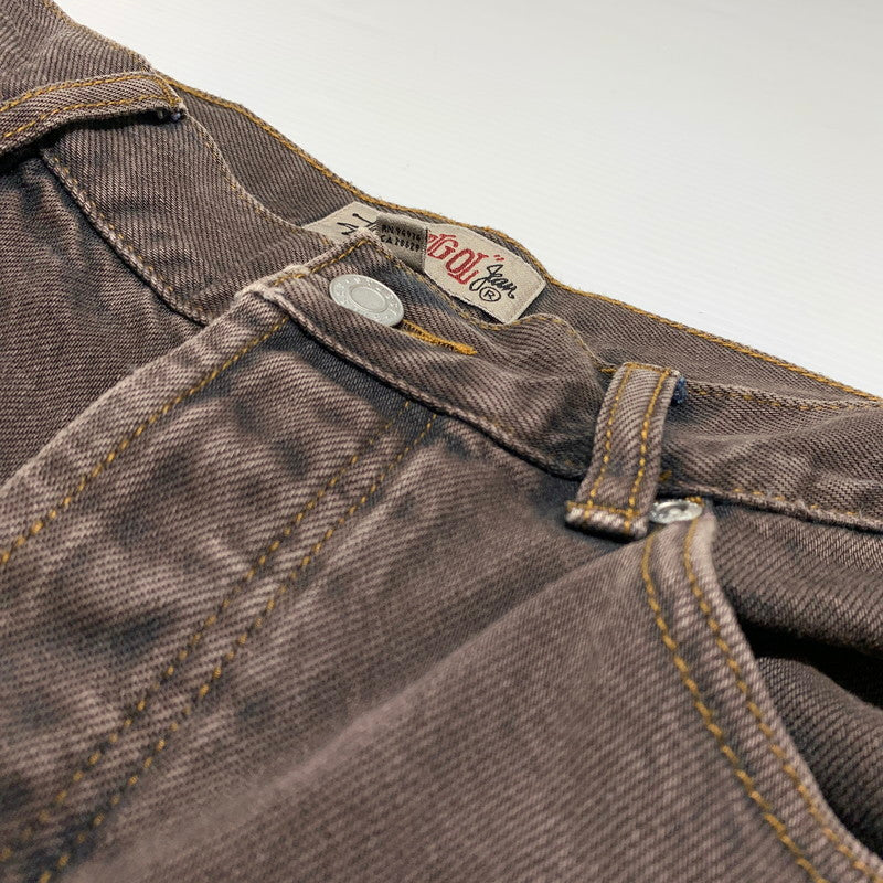【中古品】【メンズ】 STUSSY ステューシー BIG OL JEAN DENIM 116750 ビッグ デニムパンツ ボトムス ジーンズ 153-260905-ko-02-teih サイズ：30 カラー：ブラウン 万代Net店