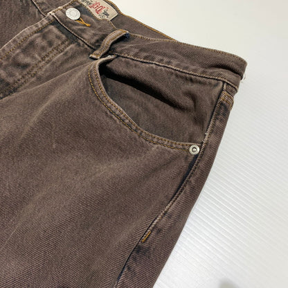 【中古品】【メンズ】 STUSSY ステューシー BIG OL JEAN DENIM 116750 ビッグ デニムパンツ ボトムス ジーンズ 153-260905-ko-02-teih サイズ：30 カラー：ブラウン 万代Net店