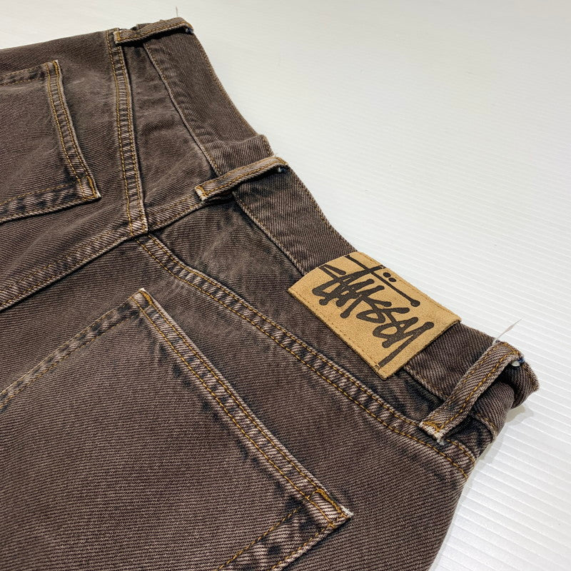【中古品】【メンズ】 STUSSY ステューシー BIG OL JEAN DENIM 116750 ビッグ デニムパンツ ボトムス ジーンズ 153-260905-ko-02-teih サイズ：30 カラー：ブラウン 万代Net店