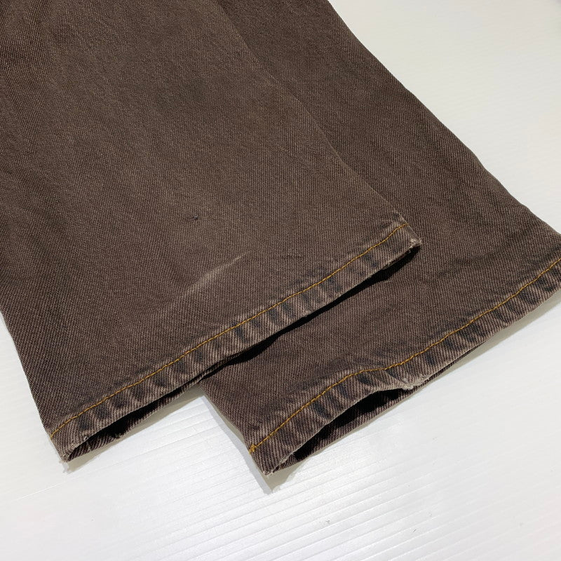 【中古品】【メンズ】 STUSSY ステューシー BIG OL JEAN DENIM 116750 ビッグ デニムパンツ ボトムス ジーンズ 153-260905-ko-02-teih サイズ：30 カラー：ブラウン 万代Net店