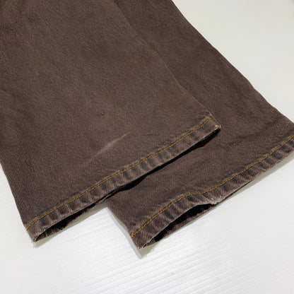 【中古品】【メンズ】 STUSSY ステューシー BIG OL JEAN DENIM 116750 ビッグ デニムパンツ ボトムス ジーンズ 153-260905-ko-02-teih サイズ：30 カラー：ブラウン 万代Net店