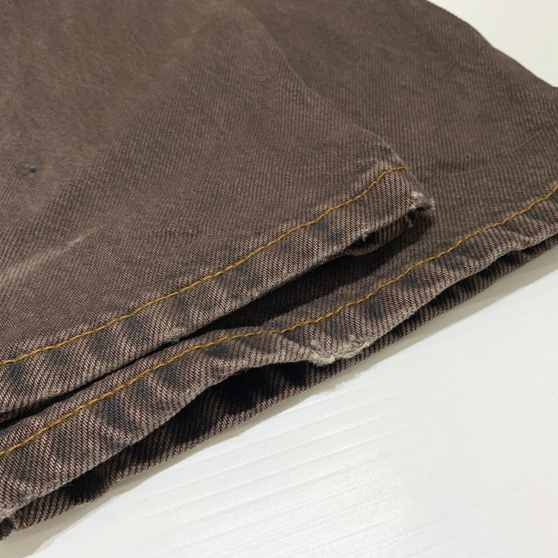 【中古品】【メンズ】 STUSSY ステューシー BIG OL JEAN DENIM 116750 ビッグ デニムパンツ ボトムス ジーンズ 153-260905-ko-02-teih サイズ：30 カラー：ブラウン 万代Net店
