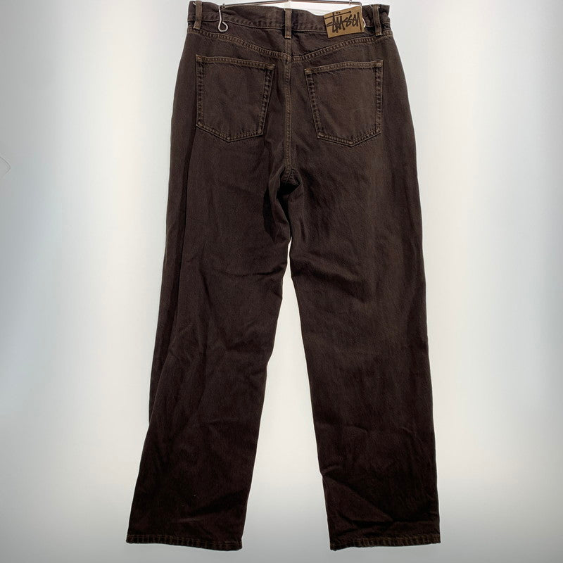 【中古品】【メンズ】 STUSSY ステューシー BIG OL JEAN DENIM 116750 ビッグ デニムパンツ ボトムス ジーンズ 153-260905-ko-02-teih サイズ：30 カラー：ブラウン 万代Net店