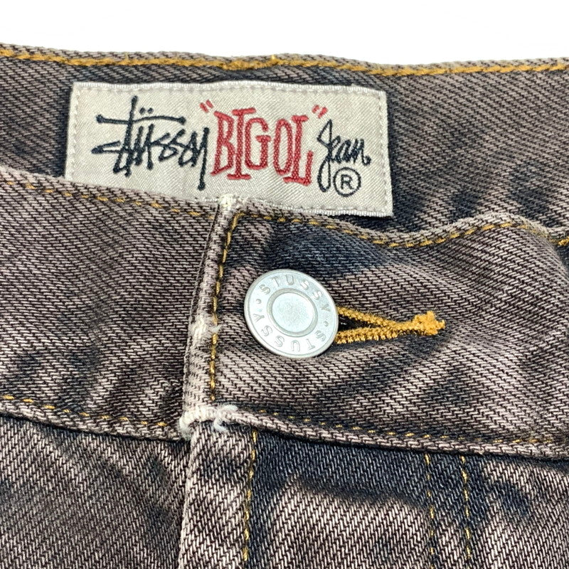 【中古品】【メンズ】 STUSSY ステューシー BIG OL JEAN DENIM 116750 ビッグ デニムパンツ ボトムス ジーンズ 153-260905-ko-02-teih サイズ：30 カラー：ブラウン 万代Net店