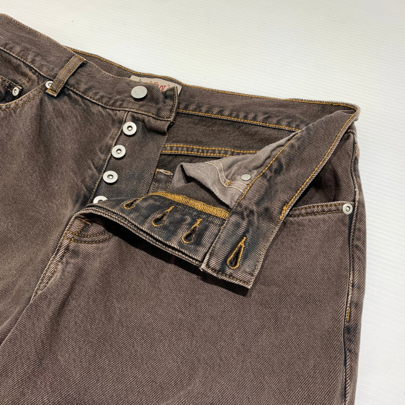 【中古品】【メンズ】 STUSSY ステューシー BIG OL JEAN DENIM 116750 ビッグ デニムパンツ ボトムス ジーンズ 153-260905-ko-02-teih サイズ：30 カラー：ブラウン 万代Net店