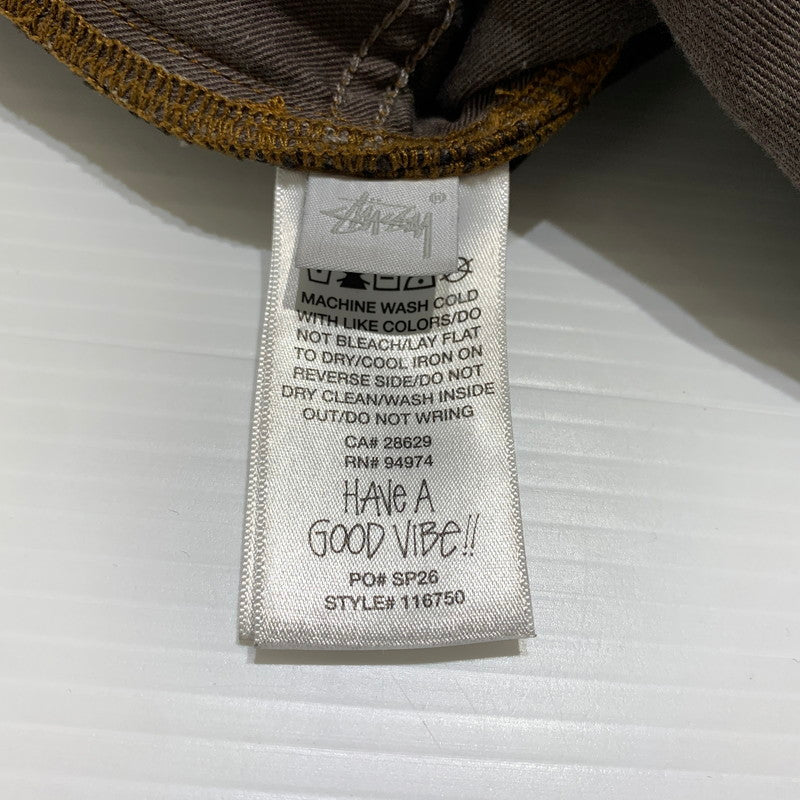 【中古品】【メンズ】 STUSSY ステューシー BIG OL JEAN DENIM 116750 ビッグ デニムパンツ ボトムス ジーンズ 153-260905-ko-02-teih サイズ：30 カラー：ブラウン 万代Net店