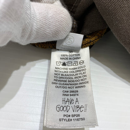 【中古品】【メンズ】 STUSSY ステューシー BIG OL JEAN DENIM 116750 ビッグ デニムパンツ ボトムス ジーンズ 153-260905-ko-02-teih サイズ：30 カラー：ブラウン 万代Net店