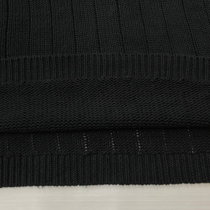 【中古品】【メンズ】 STUSSY ステューシー BUANA LOGO SWEATER 117294 ブアナ ロゴ セーター 長袖 トップス 142-260906-sa-23-teih サイズ：S カラー：ブラック 万代Net店