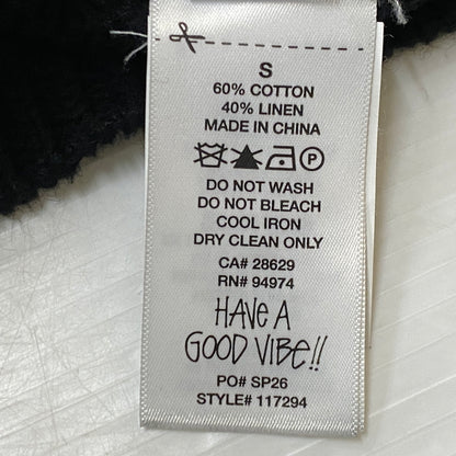 【中古品】【メンズ】 STUSSY ステューシー BUANA LOGO SWEATER 117294 ブアナ ロゴ セーター 長袖 トップス 142-260906-sa-23-teih サイズ：S カラー：ブラック 万代Net店