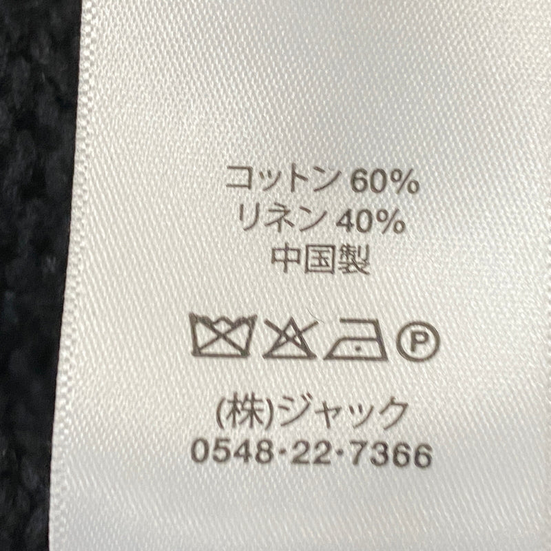 【中古品】【メンズ】 STUSSY ステューシー BUANA LOGO SWEATER 117294 ブアナ ロゴ セーター 長袖 トップス 142-260906-sa-23-teih サイズ：S カラー：ブラック 万代Net店