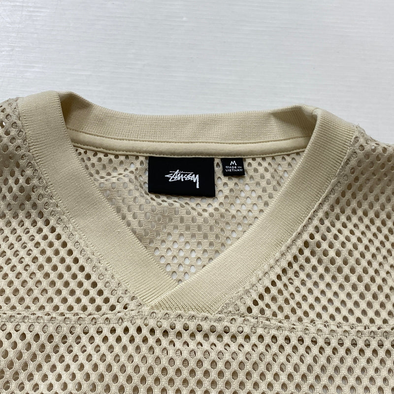 【中古品】【メンズ】 STUSSY ステューシーTRUCKER TEAM JERSEY 1140384 トラッカー チーム ジャージ トップス 142-260906-sa-22-teih サイズ：M カラー：ベージュ 万代Net店
