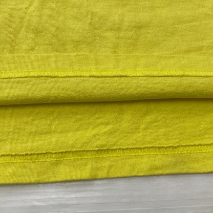 【中古品】【メンズ】 STUSSY ステューシー WAVE OVAL TEE ウェーブ オーヴァル Tシャツ 半袖 トップス 142-260906-sa-21-teih サイズ：S カラー：イエロー 万代Net店