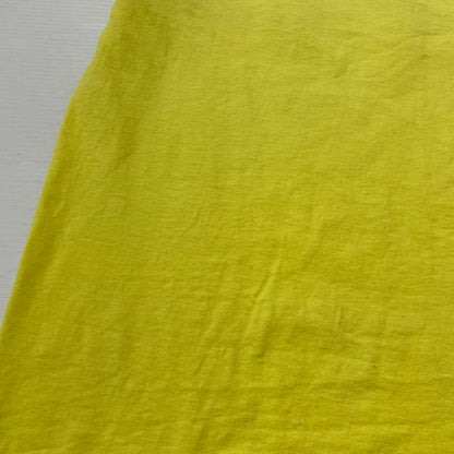 【中古品】【メンズ】 STUSSY ステューシー WAVE OVAL TEE ウェーブ オーヴァル Tシャツ 半袖 トップス 142-260906-sa-21-teih サイズ：S カラー：イエロー 万代Net店