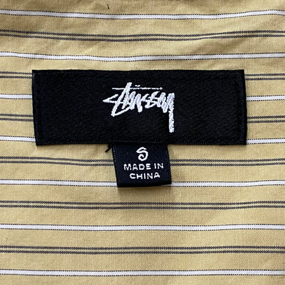 【中古品】【メンズ】 STUSSY ステューシー STANDARD S/S SHIRT 1110415 スタンダード ショートスリーブ ステューシー シャツ 半袖 トップス 142-260906-sa-17-teih サイズ：S カラー：ストライプ 万代Net店
