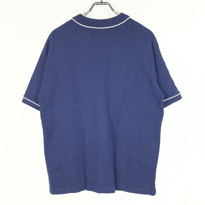 【中古品】【メンズ】 STUSSY ステューシー 1140383 ARCH BASEBALL JERSEY アーチ ベースボール ジャージ 半袖 トップス 142-260906-sa-24-teih サイズ：S カラー：ネイビー 万代Net店