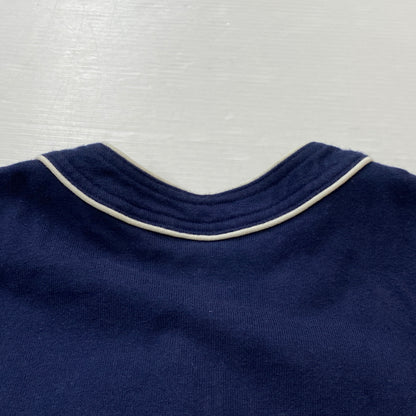 【中古品】【メンズ】 STUSSY ステューシー 1140383 ARCH BASEBALL JERSEY アーチ ベースボール ジャージ 半袖 トップス 142-260906-sa-24-teih サイズ：S カラー：ネイビー 万代Net店