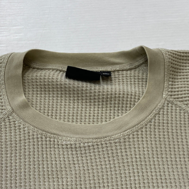 【中古品】【メンズ】 STUSSY ステューシー BASIC STUSSY THERMAL 1140356 ベーシック ステューシー サーマル 長袖 トップス 142-260906-sa-19-teih サイズ：S カラー：ベージュ 万代Net店