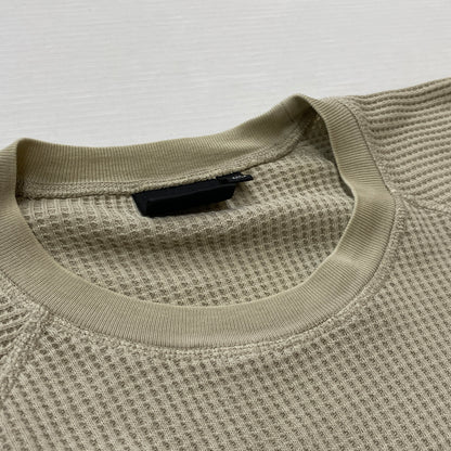 【中古品】【メンズ】 STUSSY ステューシー BASIC STUSSY THERMAL 1140356 ベーシック ステューシー サーマル 長袖 トップス 142-260906-sa-19-teih サイズ：S カラー：ベージュ 万代Net店