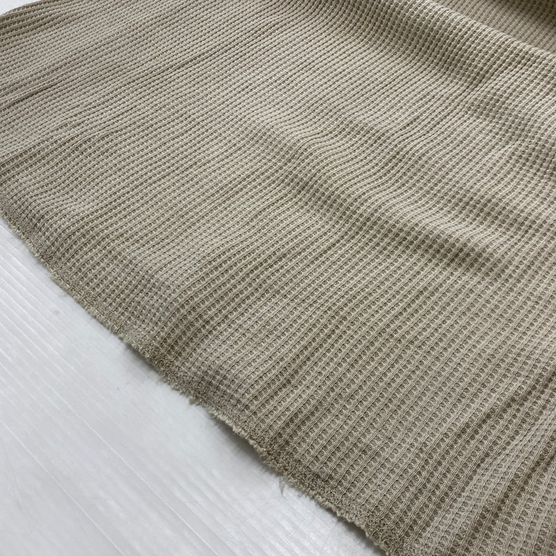 【中古品】【メンズ】 STUSSY ステューシー BASIC STUSSY THERMAL 1140356 ベーシック ステューシー サーマル 長袖 トップス 142-260906-sa-19-teih サイズ：S カラー：ベージュ 万代Net店