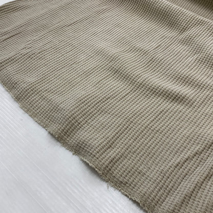 【中古品】【メンズ】 STUSSY ステューシー BASIC STUSSY THERMAL 1140356 ベーシック ステューシー サーマル 長袖 トップス 142-260906-sa-19-teih サイズ：S カラー：ベージュ 万代Net店
