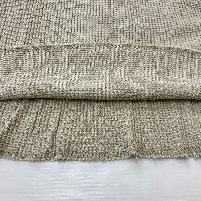 【中古品】【メンズ】 STUSSY ステューシー BASIC STUSSY THERMAL 1140356 ベーシック ステューシー サーマル 長袖 トップス 142-260906-sa-19-teih サイズ：S カラー：ベージュ 万代Net店