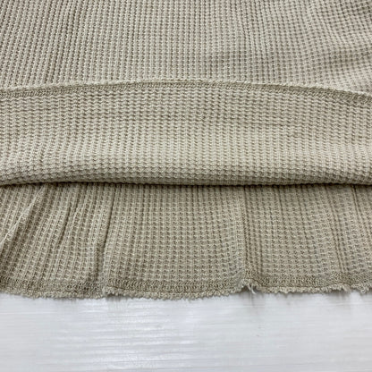 【中古品】【メンズ】 STUSSY ステューシー BASIC STUSSY THERMAL 1140356 ベーシック ステューシー サーマル 長袖 トップス 142-260906-sa-19-teih サイズ：S カラー：ベージュ 万代Net店